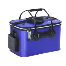 Рыболовное ведро для свежего хранения походные рыболовные сумки многофункциональные аксессуары складное ведро EVA хранение воды удовольствие на открытом воздухе