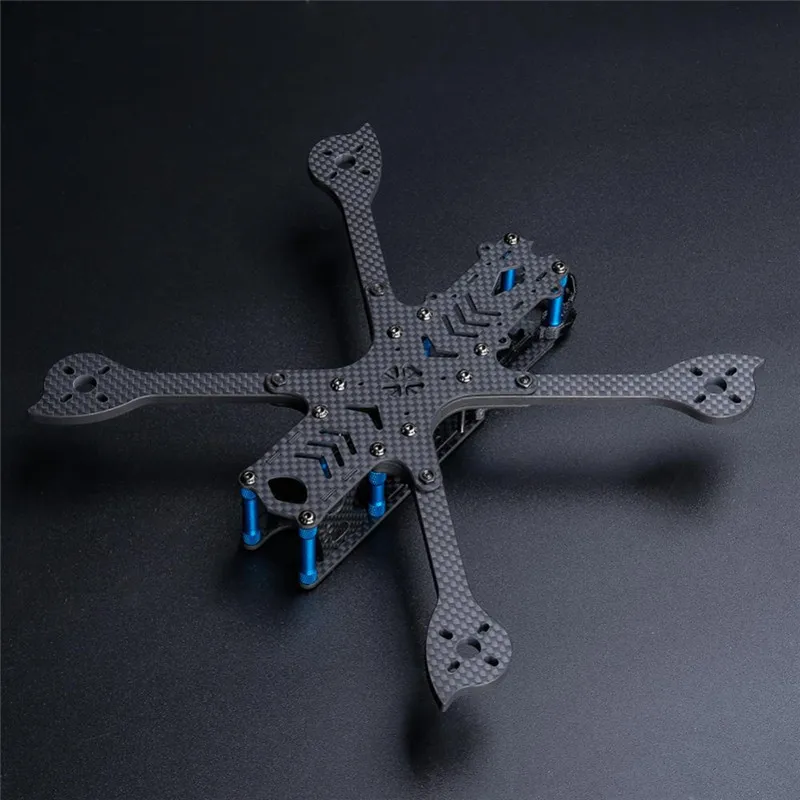 IFlight Cidora SL5 215 мм 5 дюймов FPV Фристайл 3K карбоновое Волокно Рамка комплект 20x20/30,5x30,5 мм отверстие для радиоуправляемого дрона