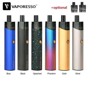 

Original Vaporesso Podstick Vape Kit 900mAh Buit in Battery with 2ml Podstick Pod 1.3ohm/0.6ohm E Cig Vape Vaporizer vs Vinci X