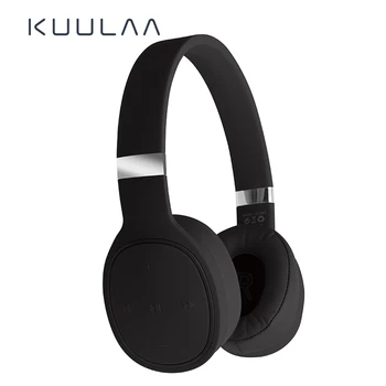 

KUULAA Wireless Headphones Bluetooth Headset Stereo Headphone Gaming Earphones With Microphone For PC Mobile Phone MP3
