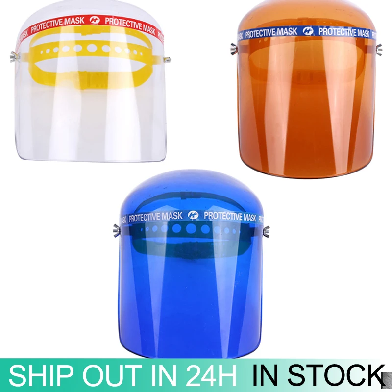 

New Pvc Protective Mask Plexiglass Protective Mask Labor Protection Products Face Anti-splash Face Protection