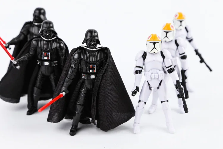 

Star Wars 3.75" Trooper Clone Vader Model Character Action Figure Collection Gifts Toys No Box Loose Finished Goods