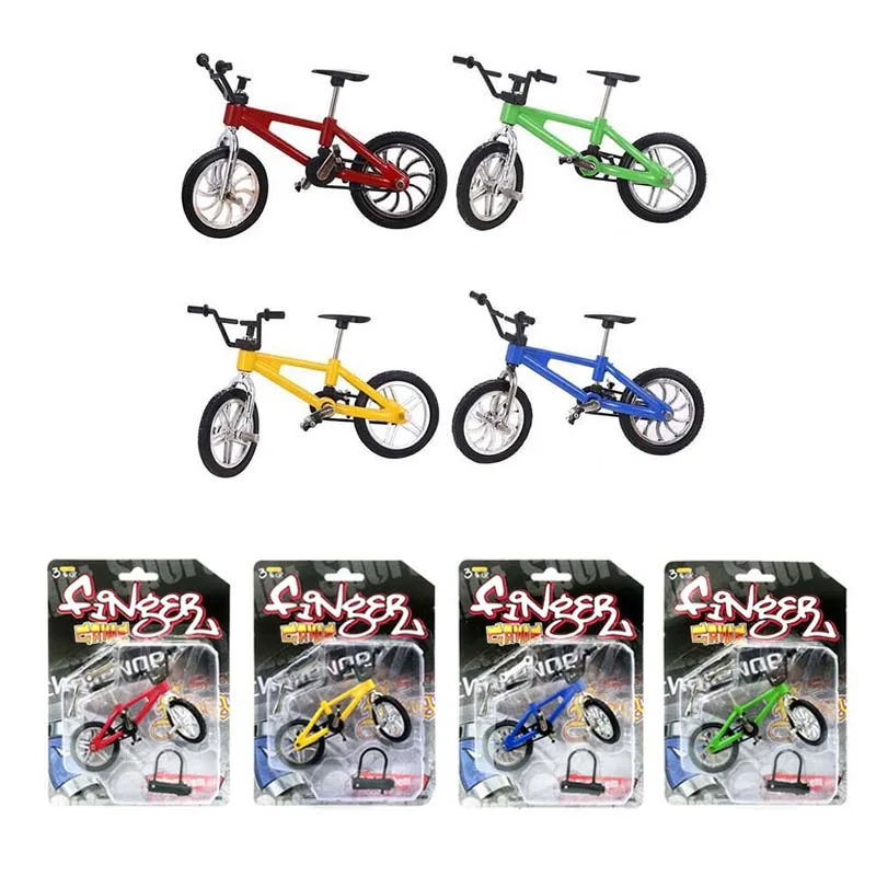 Мини Пальчиковый велосипед Флик Finger Bikes игрушки велосипед модельные гаджеты Новинка кляп игрушки для детей Рождественский подарок
