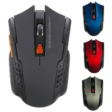 2,4 ГГц мини беспроводная оптическая игровая мышь и USB приемник для ПК ноутбука