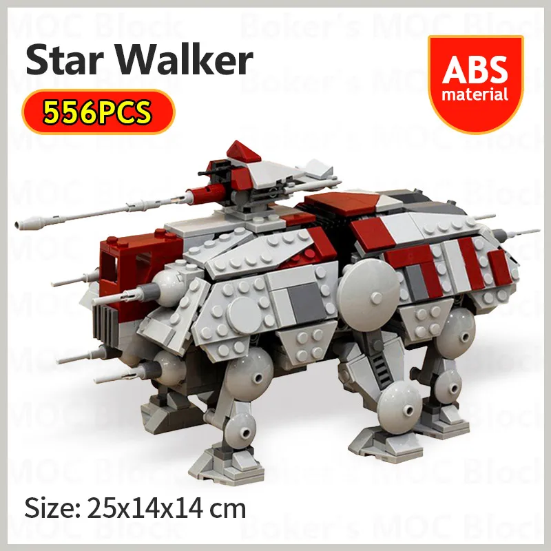 Space Series Wars Building Blocks Moc Rc Space Walker Model Movie