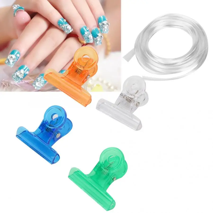 Маникюрный пылесос 50 см Fibernails стекловолокно для наращивания ногтей шелк акриловые наконечники зажимы салонный инструмент маникюрный аппарат
