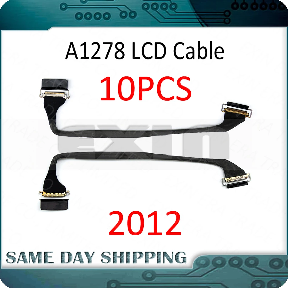 10 шт./лот A1278 2012 ЖК-кабель для MacBook Pro 13 дюймов ЖК-дисплей кабель LVDs экран MD101 MD102 |