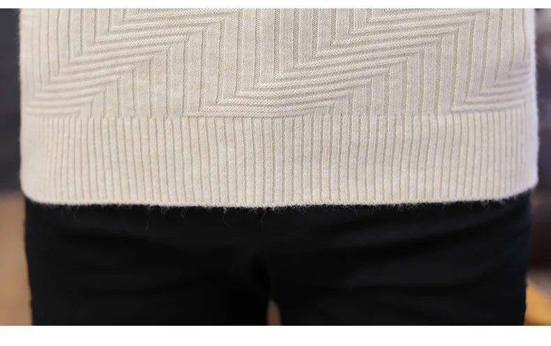 Свитер Для мужчин Повседневный пуловер Для мужчин Осень Slim Fit рубашка с длинными рукавами Для мужчин свитера вязаный кашемировый шерстяной тянуть Homme