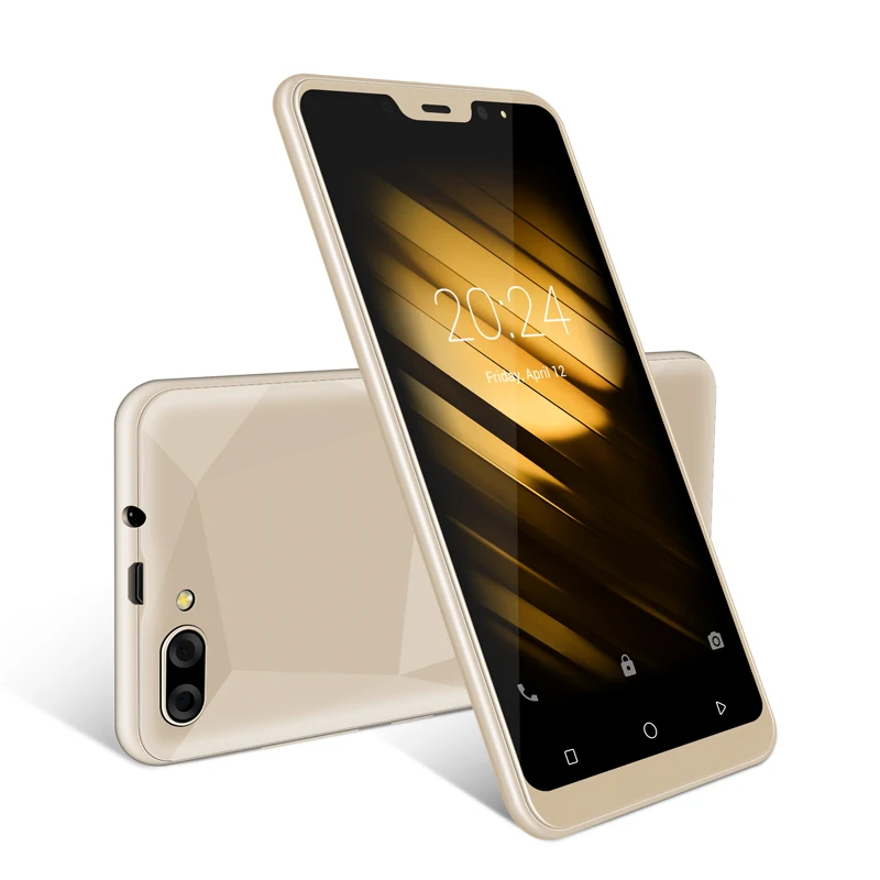 Gold XGODY X27 3g смартфон разблокировка лица Android 9,0 5 дюймов мобильный телефон 1 ГБ 16 ГБ MTK6580 четырехъядерный Две сим-карты 5Мп gps мобильные телефоны с wifi - Цвет: Gold