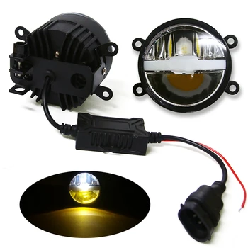 

3inch 4in1 3 color Car Headlight Bulbs H11 LED Bulb Lamp Fog Light + Headlamp High Low Beam + DRL Double Beam Fog Lamp For cars