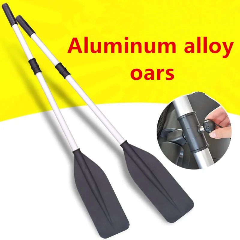 Pagaia Kayak In Alluminio Regolabile - Remi Staccabili, 126cm - Per Canoa E Barche Gonfiabili - Foto 4