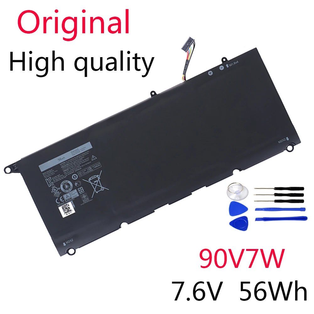 Оригинальный аккумулятор 90V7W JHXPY JD25G 090V7W для ноутбука Dell XPS 13 9343 XPS13 9350 13D-9343 P54G 0N7T6