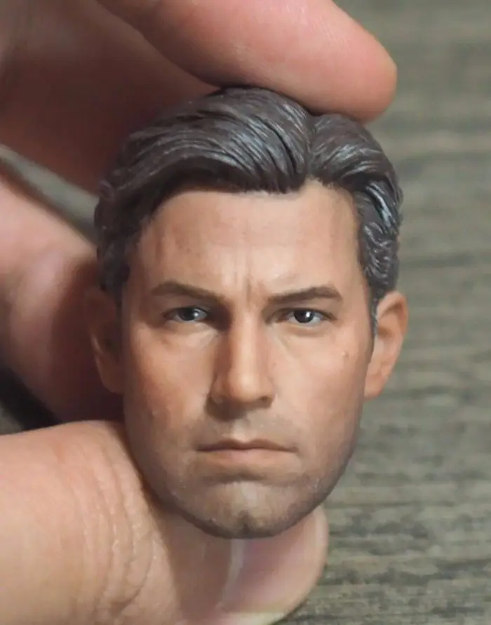 ZCtoys 1/6 Batmans Ben Affleck костюм набор мышечной фигуры 2,0 тела и головы дешевая в Глобальный - Цвет: head sculpt