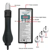 Hot air gun 8858 Micro Rework soldering station LED Digital Hair dryer for soldering 650W Heat Gun welding repair tools Heat Gun 3
