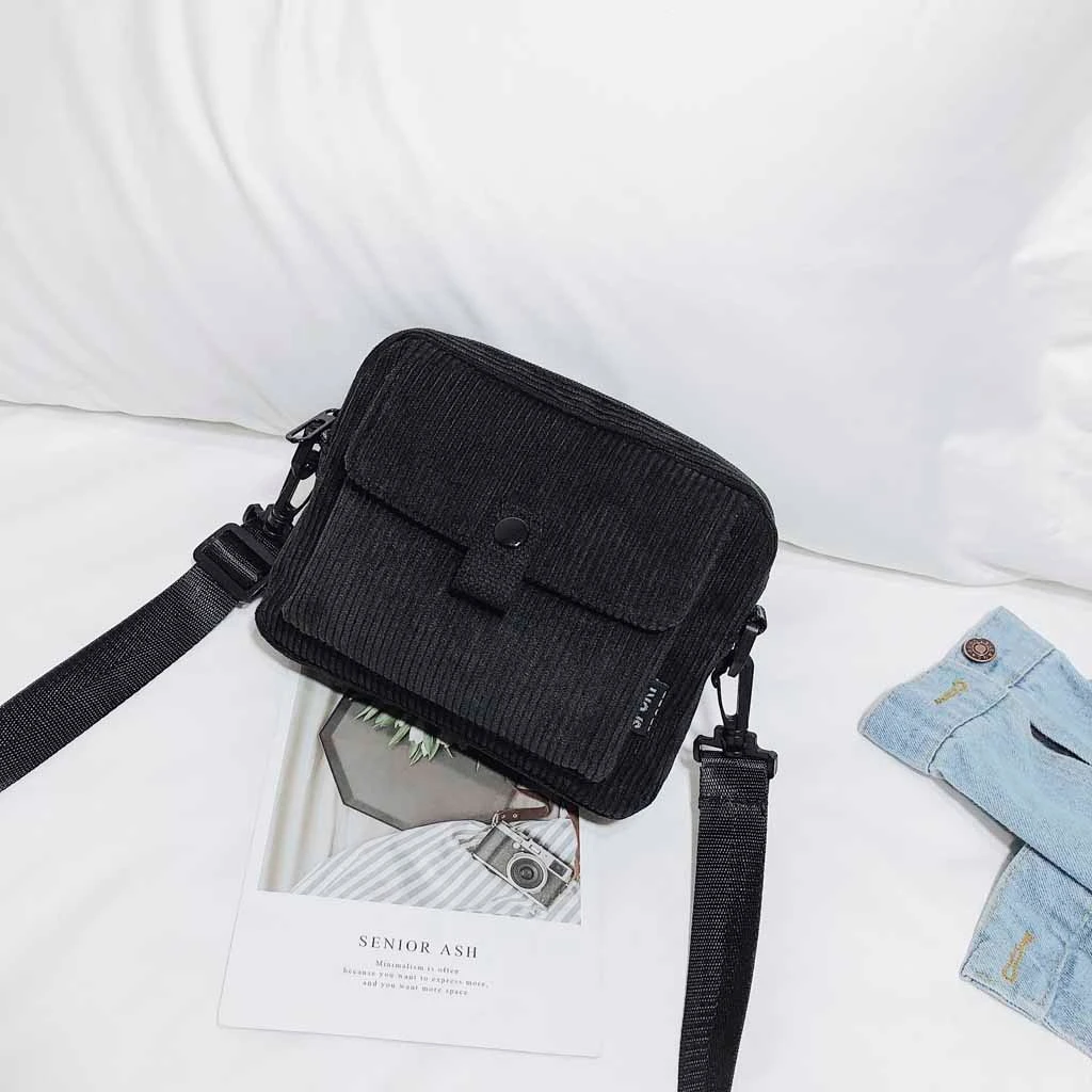Aelicy Messenger Package New Fashion Women Corduroy Female Bag Female Phone Bag Shoulder Bag For Ladies Bolso Mujer 1025