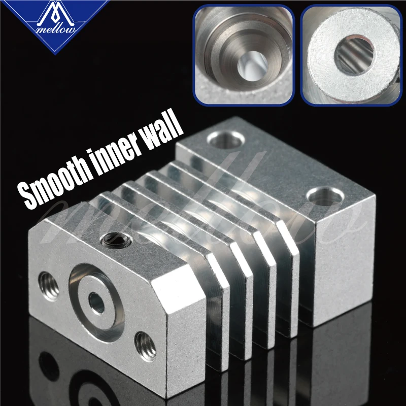 Pаспродажа Новейший мягкий супер гладкий Cr10 цельнометаллический титановый Теплоизоляционный Hotend комплект для Cr 10 Ender 3 теплоотвод 3D принтеры Micro Swiss