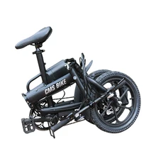 CMS-F16 алюминиевые складные электрические велосипеды 1" складываемый электровелосипед с переменной скоростью