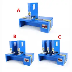 220 В многофункциональная пневматическая машина для переплета, Электрический автоматический степлер для скрепления бумаги с цифровым