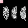 Feather Slimline Metal Cutting Dies Scrapbooking Craft DIY Stencil Embossing Folder Mold Clear Stamps and Planner Die 2022 ► Photo 2/2