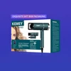 Kemei 9825 Hair Dryer 1000W Professional Blow Dryer Fast Drying for Hair Care T-shape Foldable Portable for Home Travel Student 5