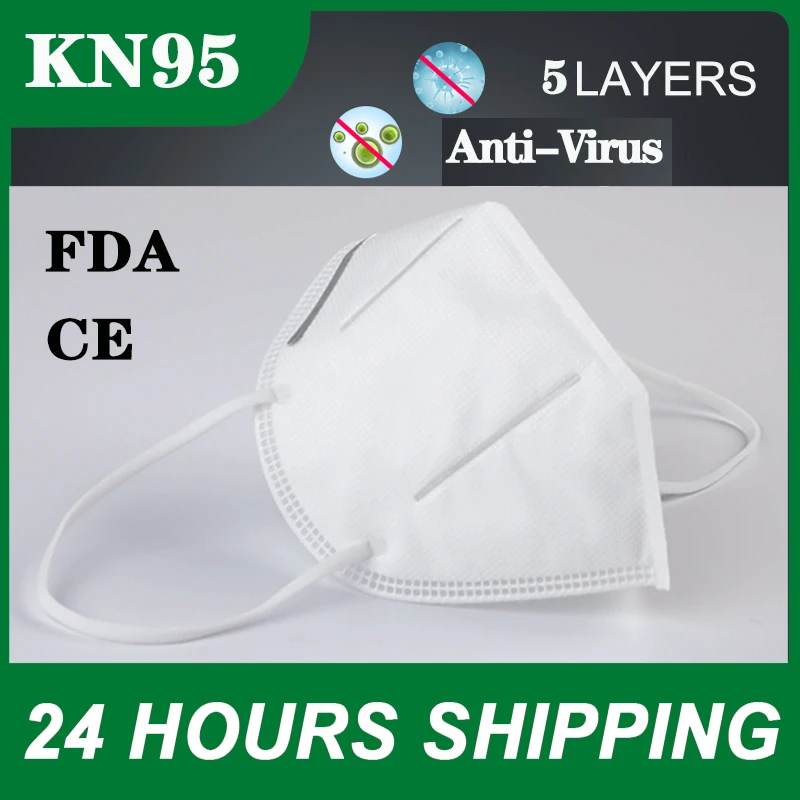 

50pcs Mask Filter Face Mouth Mask Protect 5 Layers Filter Anti Fog Dust-proof Non-woven Mask Respiratory Protection Mask