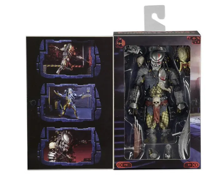 Аниме NECA Predator Scar Iron Ultimate Scarface двуглавый Deluxe Edition Garage Kit