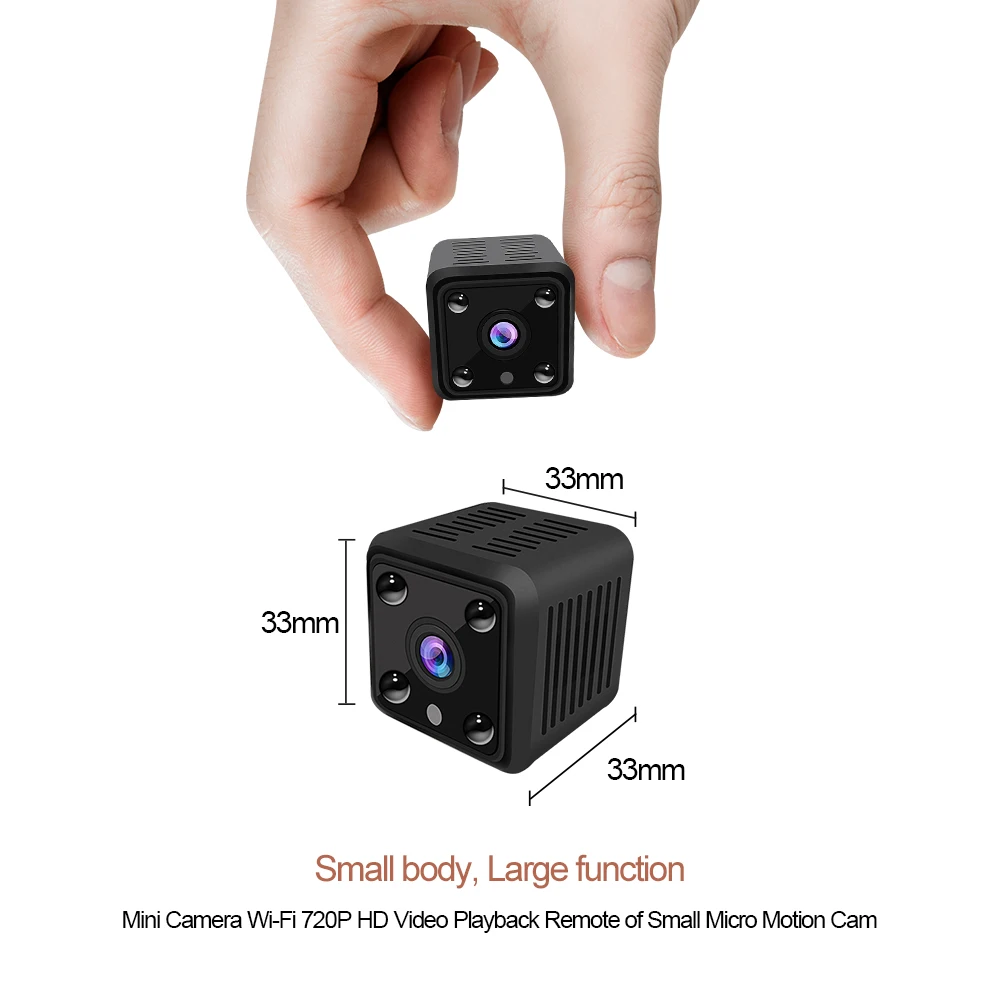 Ceny Mini 1080P IP WIFI Battary Camera czujnik bezprzewodowy HD IR Night Vision ekran wideo małe bezpieczeństwo w domu kamera do obserwacji