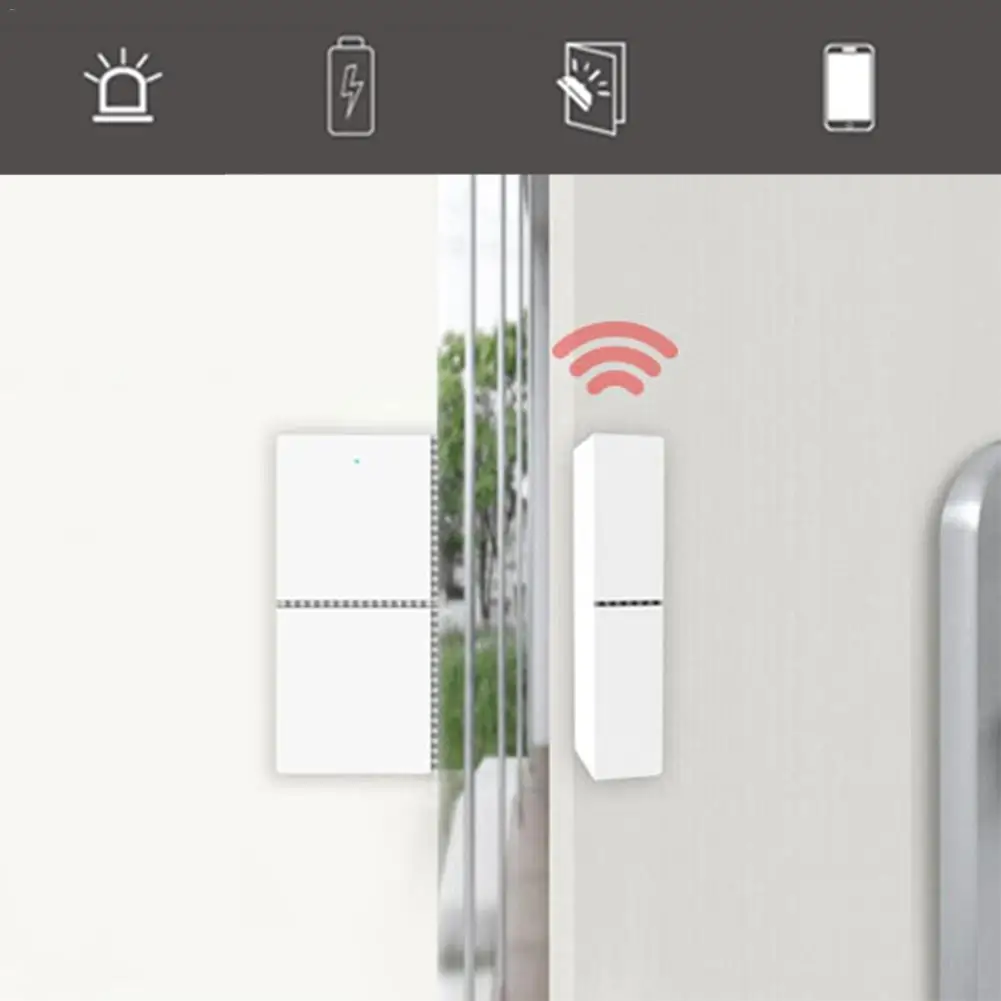 WiFi дверной сигнализатор персональный датчик безопасности дверной звонок совместим с Alexa Google Home умные дверные будильники аксессуары