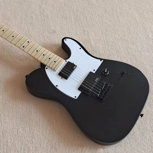 Classic electric guitar, made of solid wood, full sound, free delivery