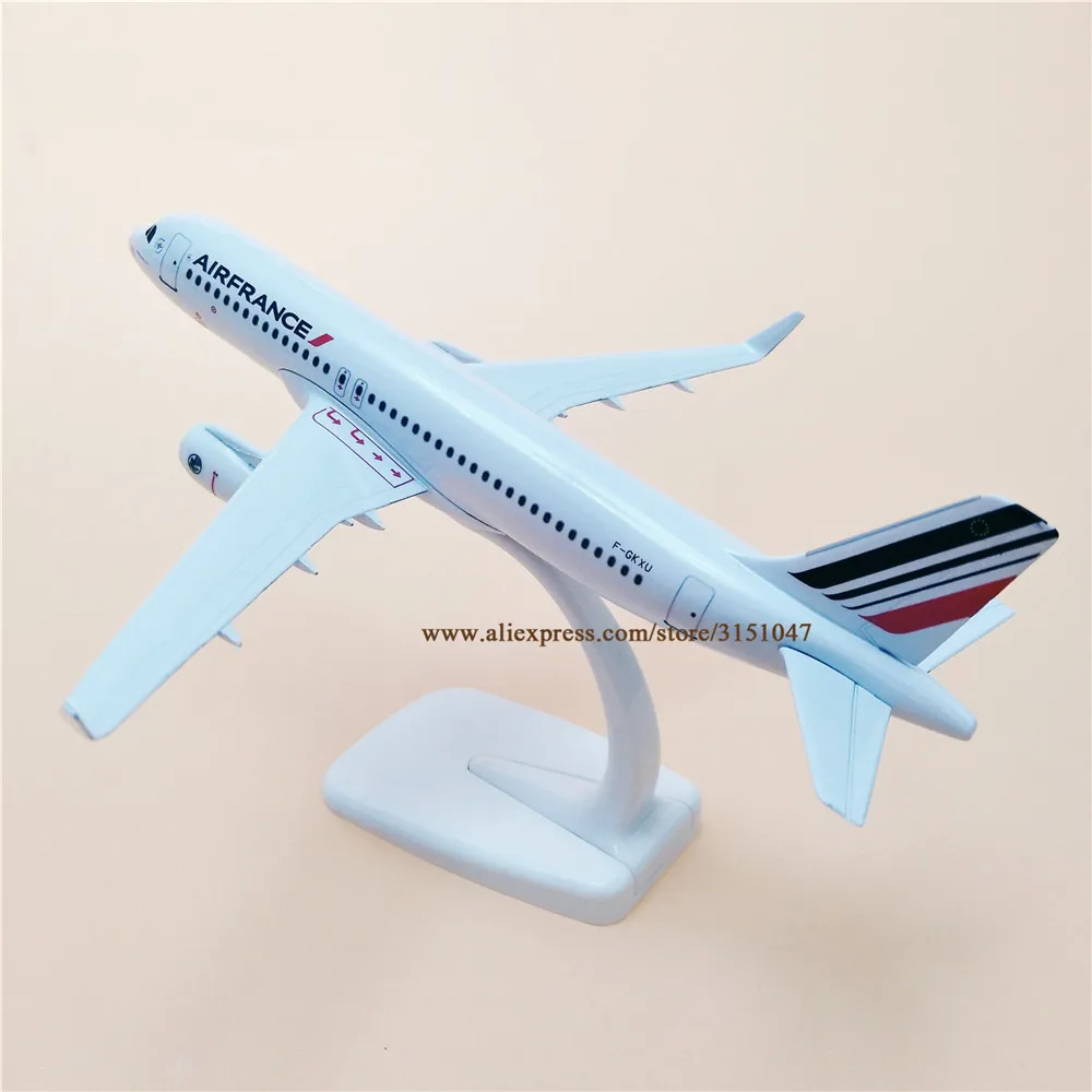 NEW 20cm Model Airplane Air France Airbus A320 Airways Airlines Metal Alloy Plane Diecast Aircraft | Игрушки и хобби