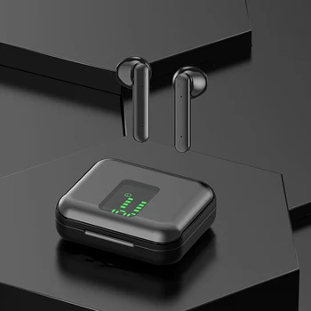 

TWS Bluetooth Earphones 5.0 Wireless with Charge Box Sports Headset Ear Buds With Dual Microphone for Ios Android