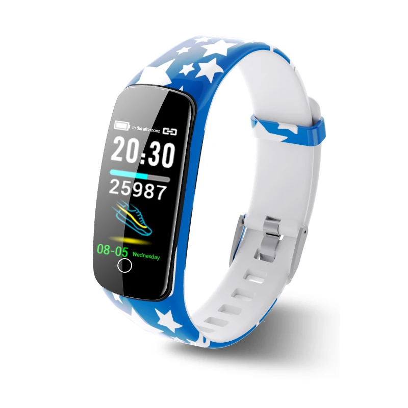 

V8plus Smart Bracelet Waterproof Heart Rate Monitor Sports Fitness Tracker Sphygmomanometer for Children Boys and Girls Bracelet