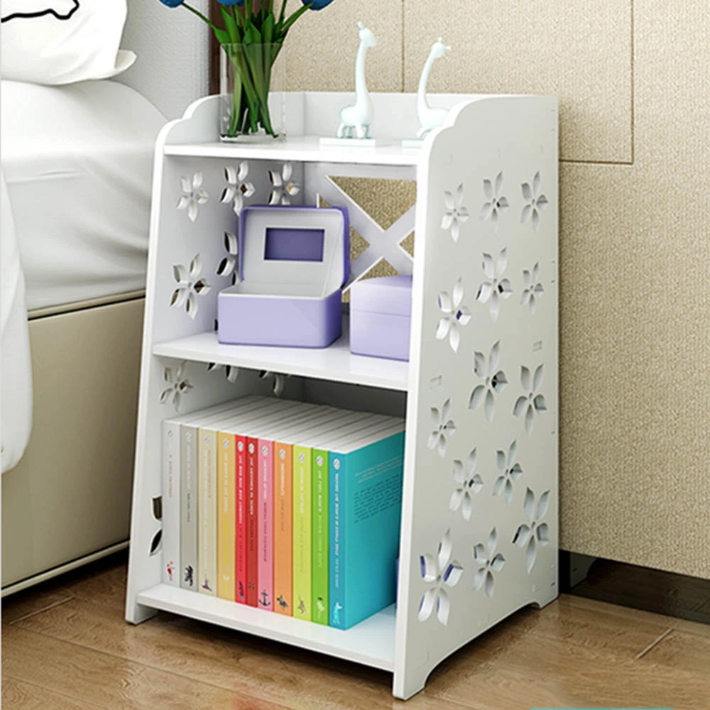 3 Tier Modern Bedside Table Bedroom Bed Cabinet Wooden Corner Shelf Simple Hallway Table Rack Nightstands Aliexpress