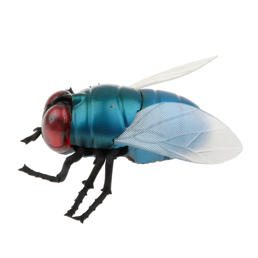Infrared Remote Control Fly RC Animal Toy Prank Reptile Insects Joke Scary Trick Prank Bugs 5