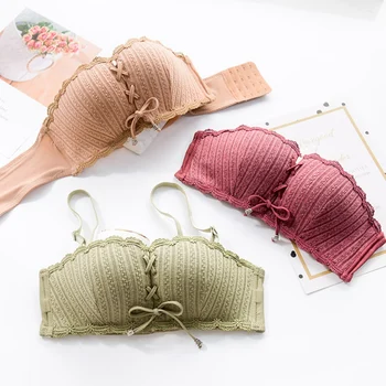 

Fashion Sexy Bra Sets Half Cup Solid Color Underwear Women Set Lace Brassiere Embroidery Lingerie Set