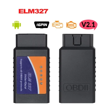 

Mini ELM327 OBD2 V2.1 Code Reader Bluetooth Scanner Support Android ELM327 V2.1 Bluetooth Auto Diagnostic Tool