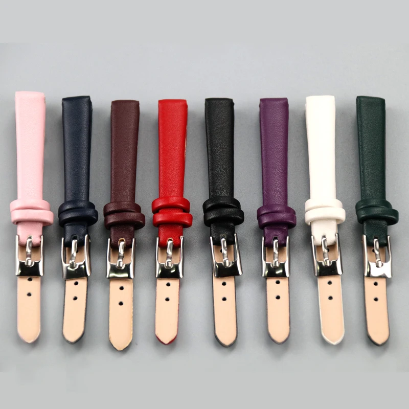 Premium Leather Watch Strap - Elegant Wristband Accessory