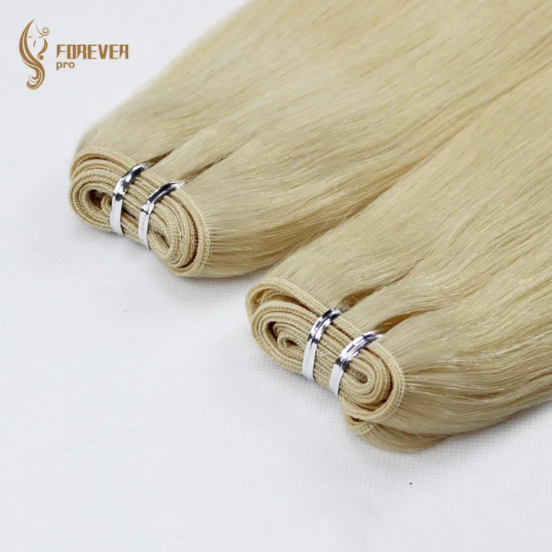 Накладные волосы Forever pro Hair 100 г/шт. настоящие европейские прямые искусственные 16