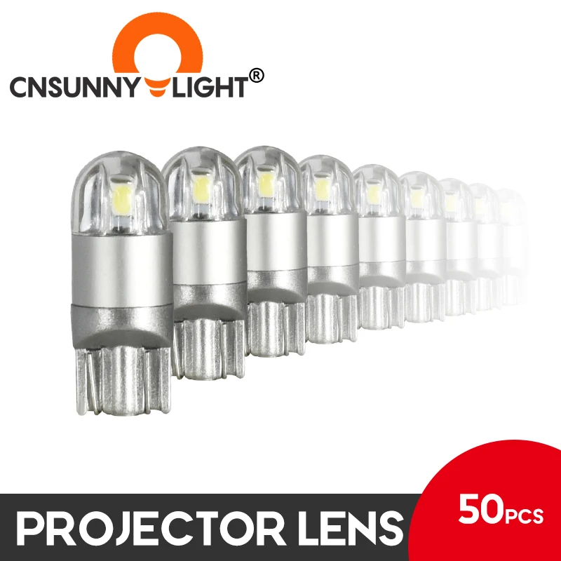 50 шт. автомобильные светодиодсветодиодный лампы T10 3030 2SMD W5W|Сигнальная лампа| |