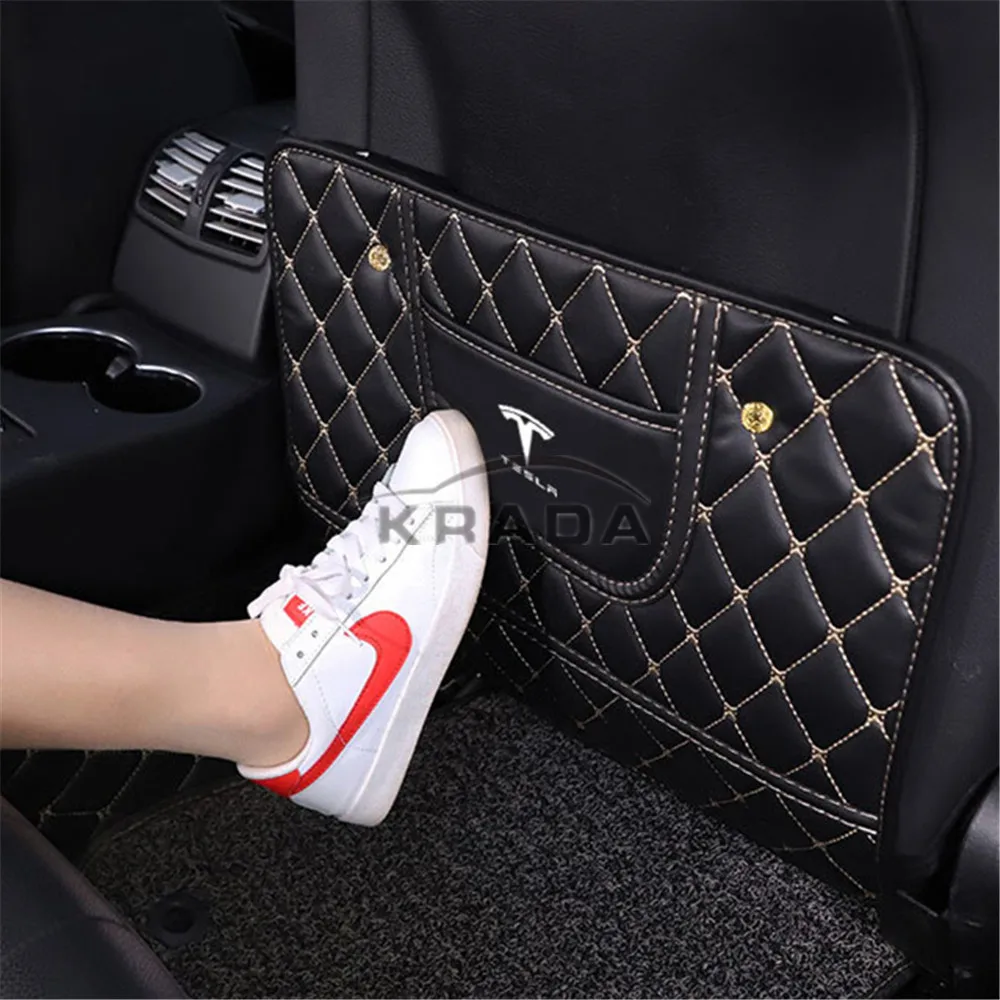 Универсальные чехлы для сидений автомобиля Tesla Model 3 X S Защитная сумка хранения