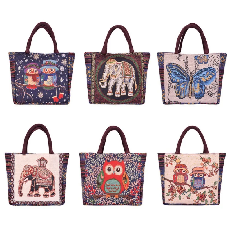 

bags for women 2019Fashionable personality new printing pattern large capacity one - shoulder shopping bag for lady