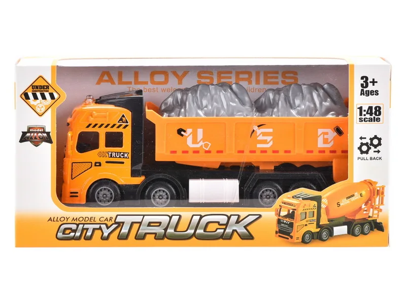

Model Engineering Vehicle Alloy Engineering Vehicle Model Children Sound And Light Lorry Freight Truck Engineering Car Model