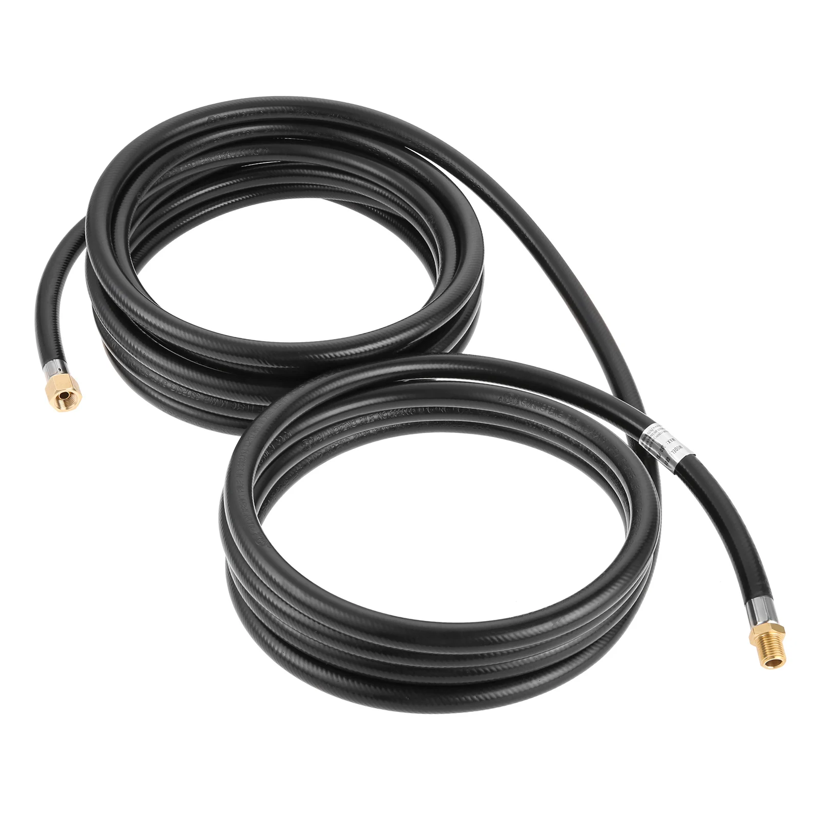 Natural Gas Grill Hose Extension 25 Ft Propane Torch 1/4" NPT Male x 1/