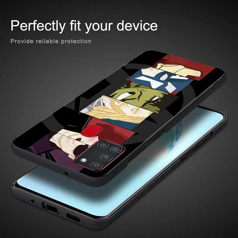 Phone Case For Samsung Galaxy A22 A51 A12 A71 A52 A72 A11 A41 A31 4G A32 A51 5G Soft Fundas Marvel Super Hero Venom