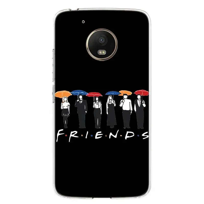 Friends TV Show Cover Phone Case For Motorola Moto G7 G6 G5S G5 E4 Plus G4 E5 Play Power EU Gift Fit Patterned Coque