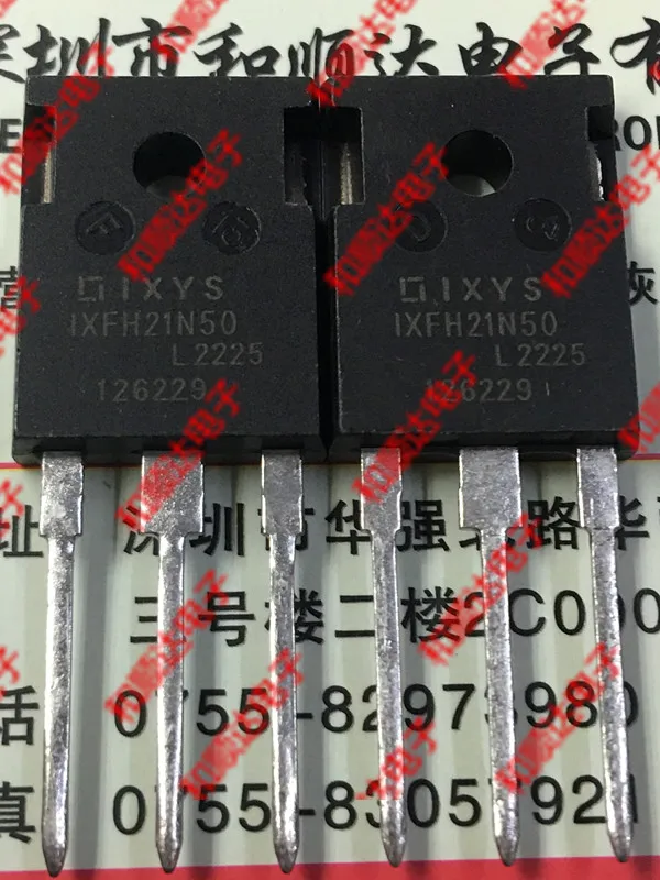 10pcs/lot IXFH21N50 New stock TO-247 500V 21A | Электронные компоненты и принадлежности