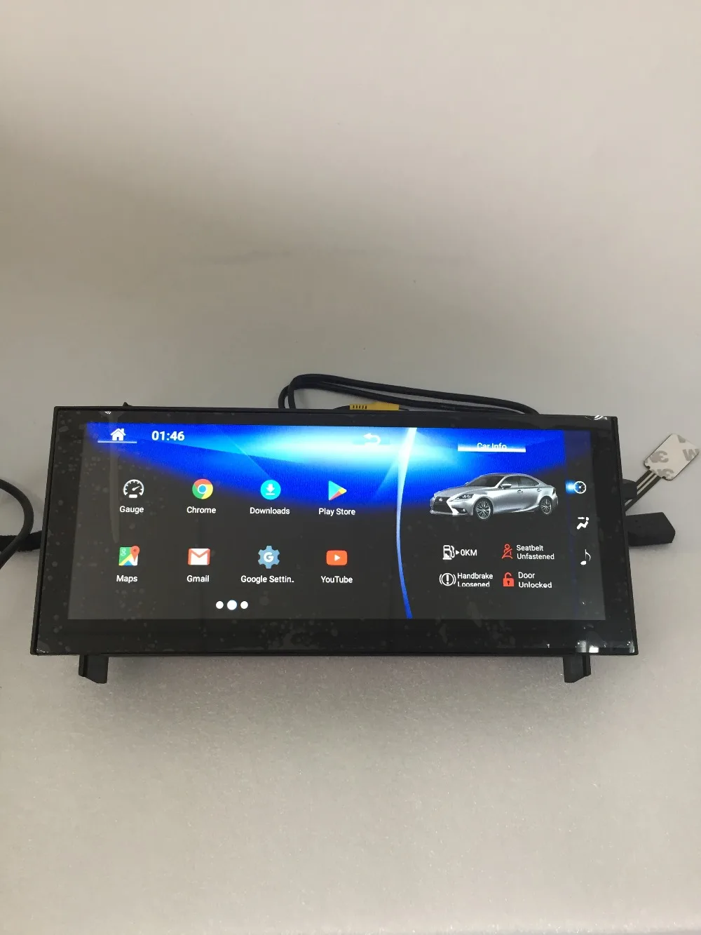 Cheap 10.25" Car GPS Navigation radio player for lexus IS200 IS250 IS300 IS350 IS200T  ,bluetooth,steering wheel,2gb ram,32GB ROM 16