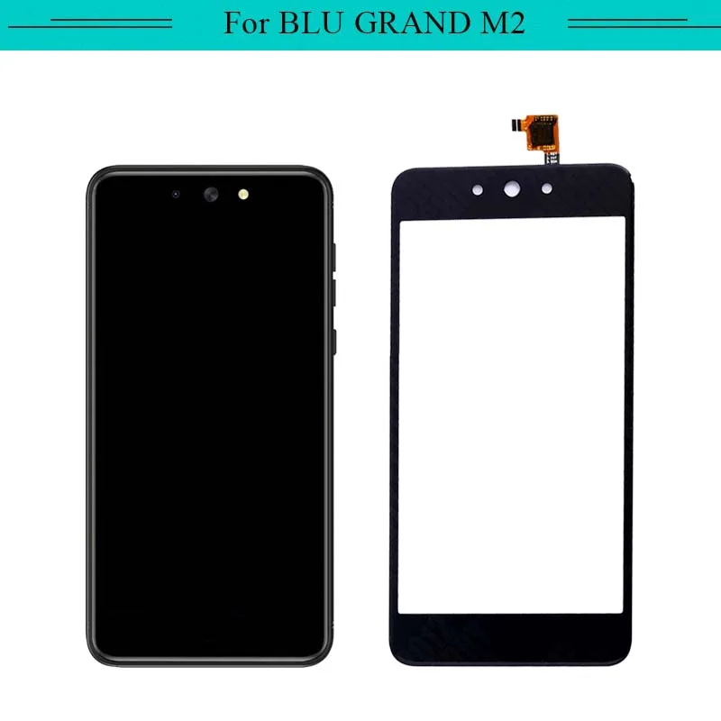 

1pc For BLU GRAND M2 G190Q Full lcd display assembly Complete Replacement touch screen digitizer with free shipping
