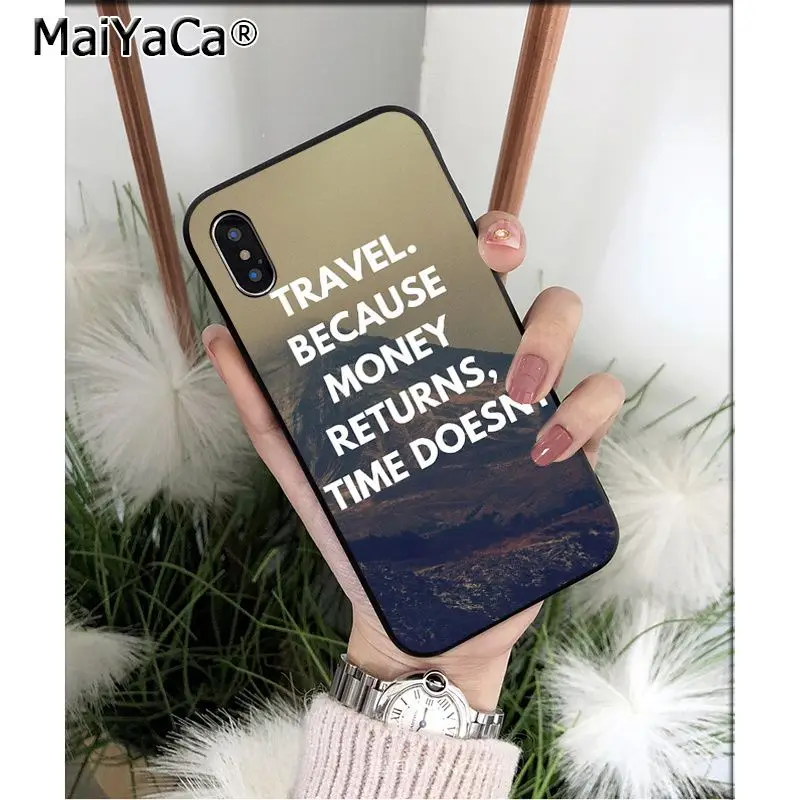 Traveling Mountains Seas Scenery Quote