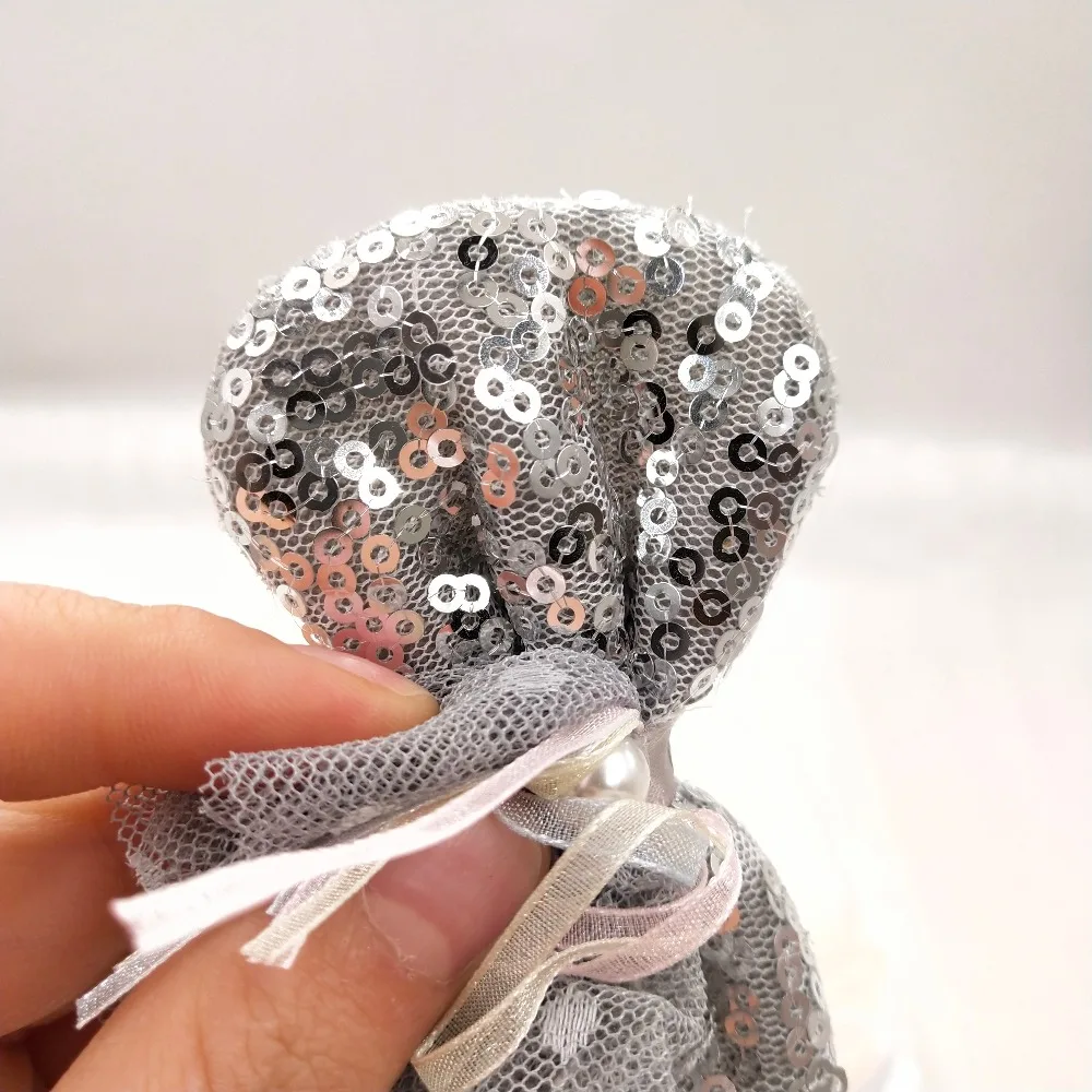 10 шт. кружевная ткань бант патч DIY швейная одежда головной убор заколка для волос обруч для волос обувь сумка аксессуары материалы для рукоделия